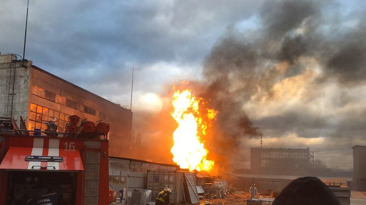 Пожар в Киеве / Фото: informator