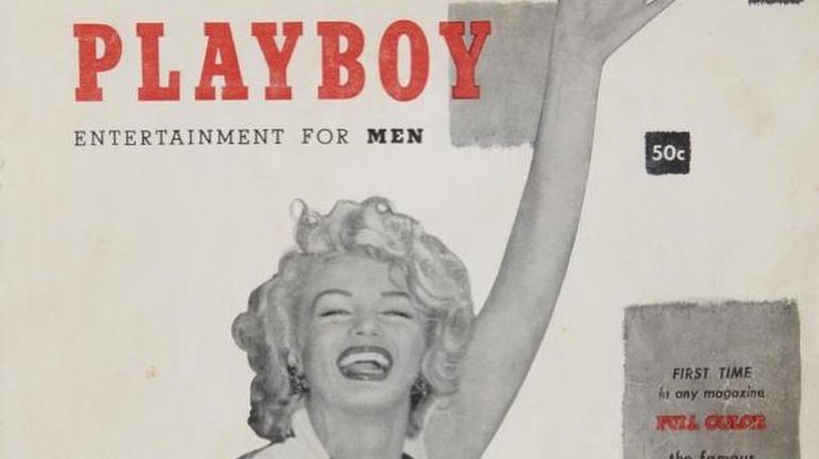 Первый номер Playboy с Мэрилин Монро на обложке, декабрь 1953 года