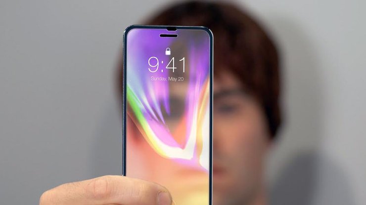 Apple придумала смартфон из стекла/ Фото: akcenty.com.ua