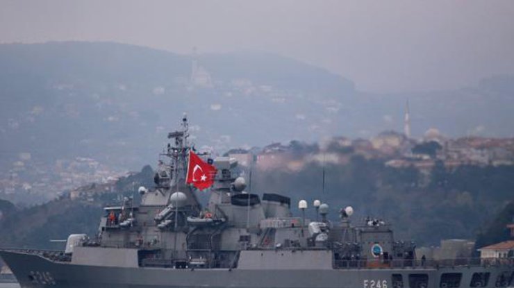 Корабли НАТО/ Фото: Yoruk Isik / Twitter