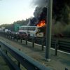 В Венгрии вспыхнул автобус с украинцами