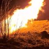 Во Львове из-за поджога сухой травы загорелся газопровод (видео)