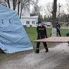 Украинские спасатели оборудовали пункты приема инфицированных коронавирусом