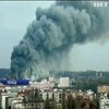 У польському місті Гдиня загорілося зерносховище