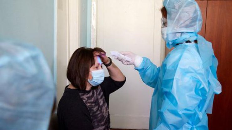 У женщины заподозрили коронавирус/ Фото: пресс-служба Слуги народа