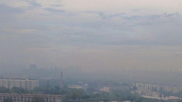 Фото: смог в Запорожье / zoda.gov.ua