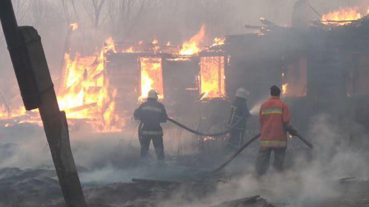 Пожары в Житомирской области/ Фото: rbc.ua