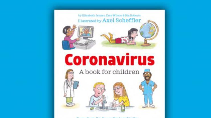Книга о коронавирусе для детей/ Фото: litgazeta.com.ua