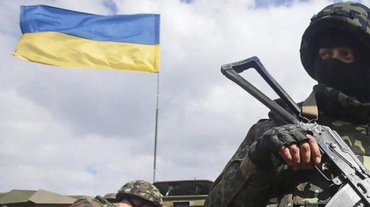 Украинские военные/ Фото: пресс-служба ООС