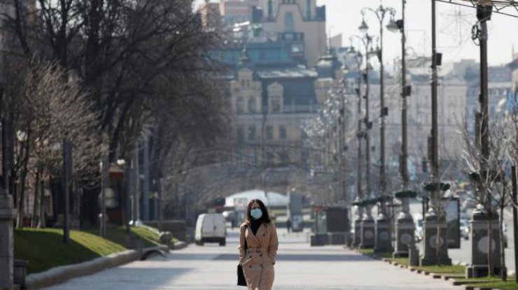 Карантин в Киеве / Фото: REUTERS