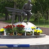 Пам'ять Валерія Лобановського через карантин вшанували біля меморіалу великого тренера