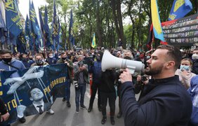 В Киеве проходит акция "Стоп реванш"/ Фото: rbc.ua