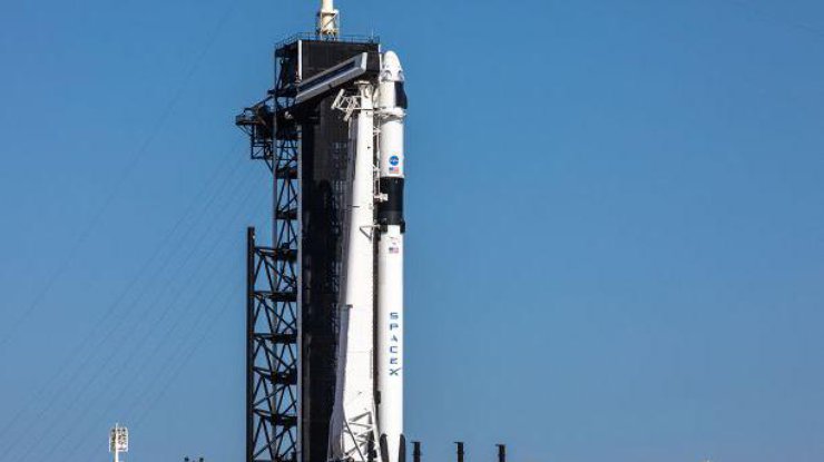 Ракета Falcon 9 Фото: nasa.gov