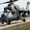 В Крыму военный вертолет совершил жесткую посадку