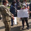 Напряжение растет: луганские предприниматели вышли на протесты