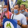 Вкладники "Укрбуду" вийшли на протест до Офісу президента та Кабміну