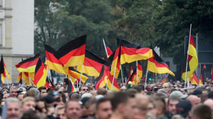 протесты в Германии/Фото: ЕРА