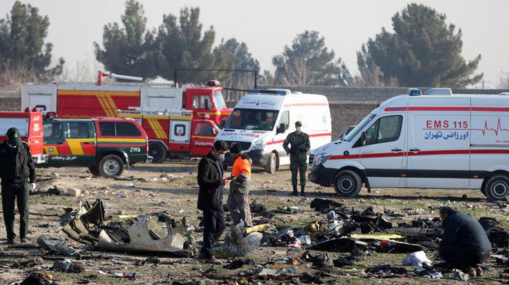 Фото: авиакатастрофа в Иране / ЕРА