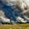 В Северодонецке на свалке вспыхнул масштабный пожар (видео)