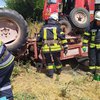 Под Днепром в ДТП перевернулся трактор, погиб 16-летний парень
