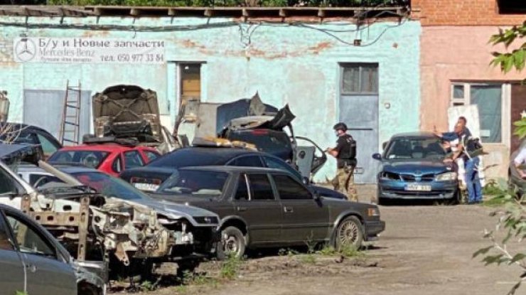 Захват заложника в Полтаве / Фото: poltava.depo.ua