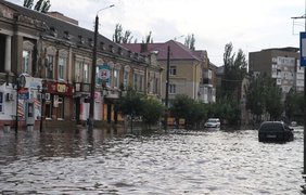 Затопленный Бердянск / Фото: Бердянск 24