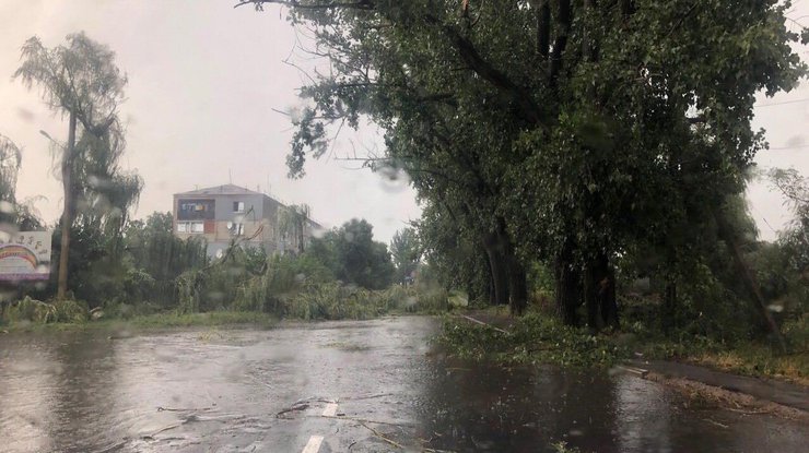 Ураган на Донбассе / Фото: соцсети 