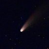 Астронавты "поймали" яркую комету на орбите Земли: фото