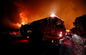 Пожар в Калифорнии / Фото: EPA/UPG