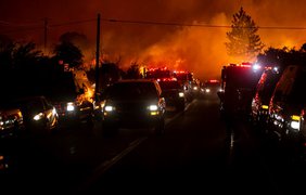 Пожар в Калифорнии / Фото: EPA/UPG