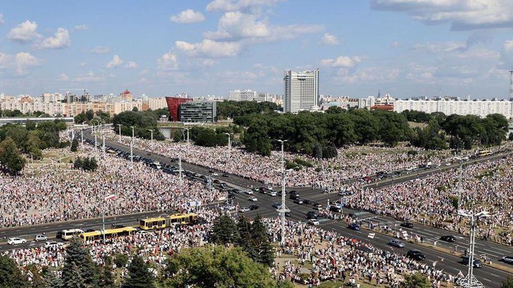 "Марш за свободу" в Минске/Фото: charter97
