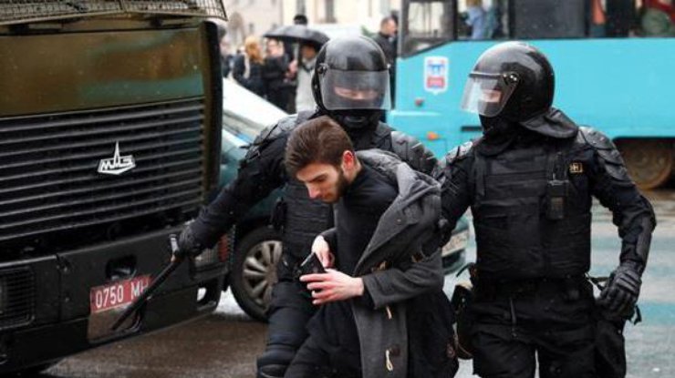 Задержания активистов в Беларуси/Фото: ЕРА