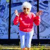 103-летняя бабуля сделала тату и прокатилась на байке