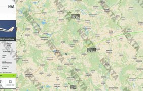 В Беларуси приземлился самолет ФСБ России/ Фото: скриншоты с Radarbox, Flightradar