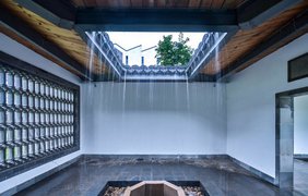 В Китае открыли пространство, где люди слушают дождь/ Фото: house.24tv.ua