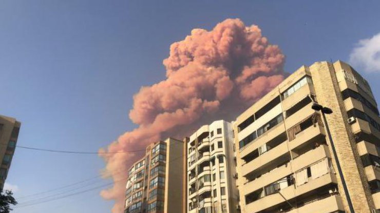 Взрыв в Бейруте/ Фото: rbc.ua