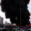 В порту Бейрута снова вспыхнул крупный пожар (видео)