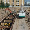 В Киеве запустили строительную установку метро на Виноградарь