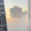 Киев окутал густой смог 