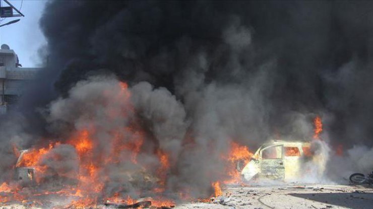 Взрыв атомобиля в Сирии/Фото: com