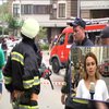 У Києві загорілася 25-поверхівка біля посольства США