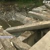 Жителі гірських районів Прикарпаття потерпають через зруйнований міст