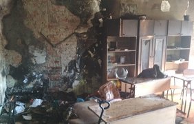 Во Львовской области вспыхнула школа-интернат/ Фото: lv.dsns.gov.ua