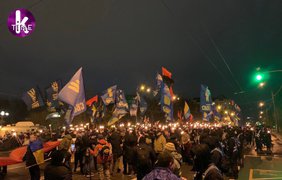 Шествие в Киеве/ Фото: kyiv.npu.gov.ua