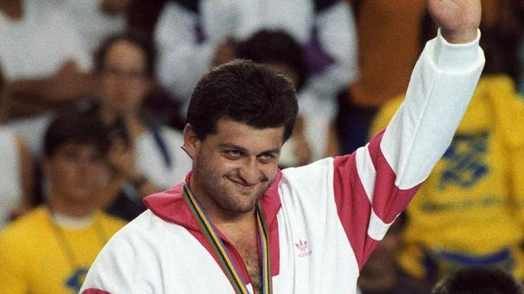 Чемпион Олимпийских игр 1992 года в Барселоне Давид Хахалейшвили