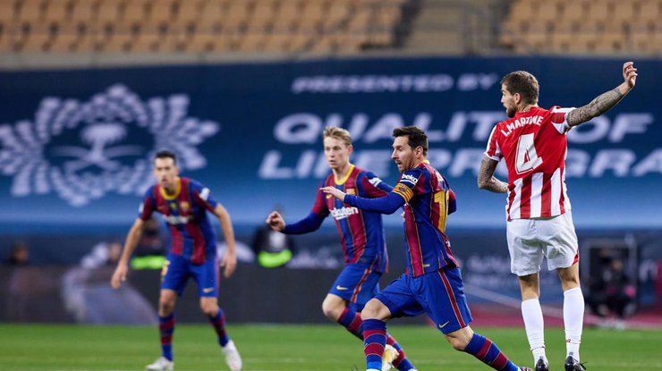 Лионель Месси получил первую красную карточку за 753 матча за "Барселону"