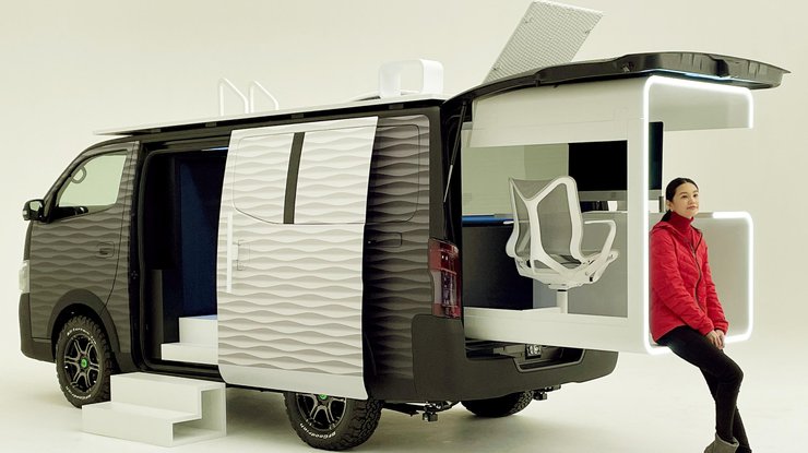 Nissan Caravan NV350 Office Pod 