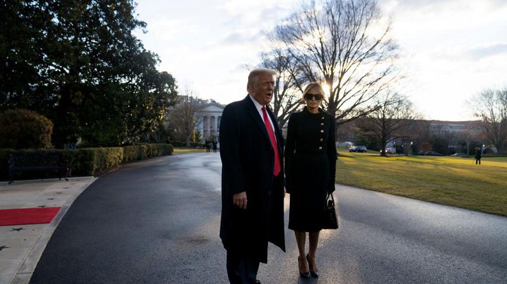 Дональд Трамп с женой Меланией/ Фото: Getty Images