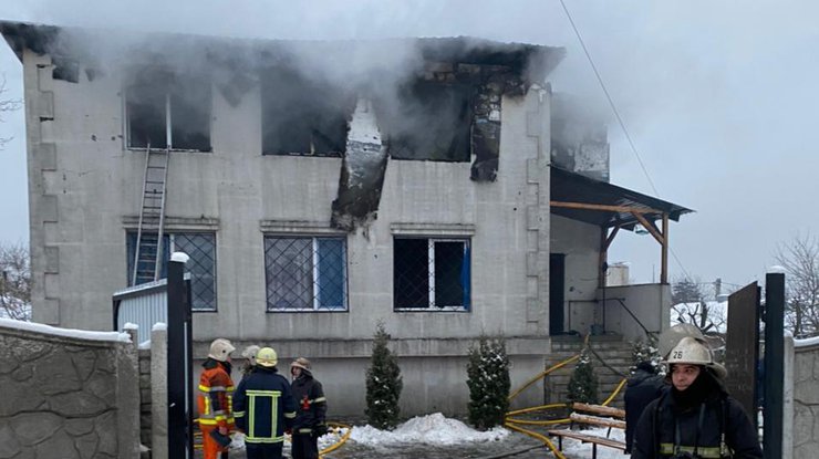 Пожар в Харькове/ Фото: Facebook