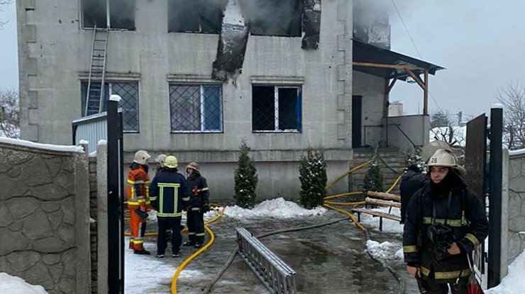 Пожар в Харькове/ Фото: из открытых источников